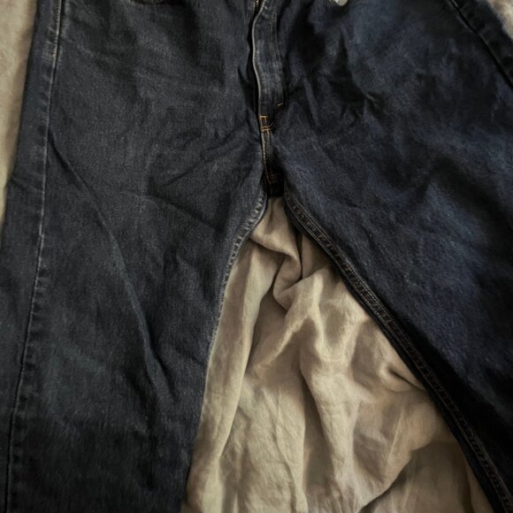 Dark Wash Levi 505s 38x30 - Picture 2 of 2